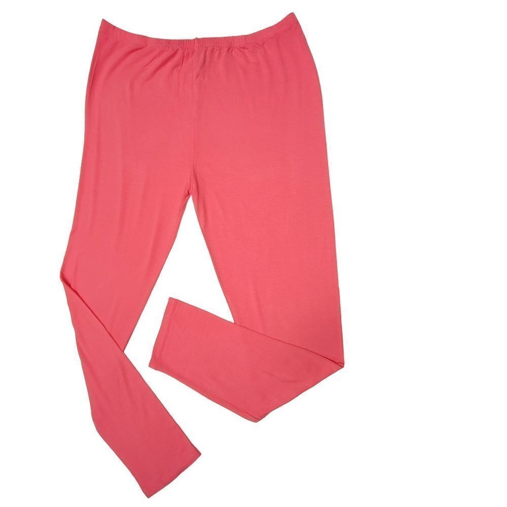 𝅺PINK Full Length Stretch Leggings- One Size Fits Most